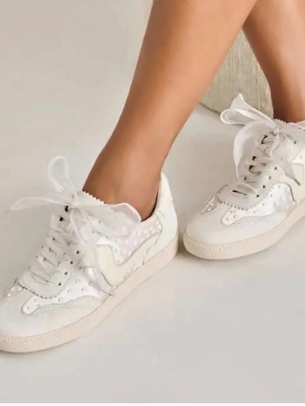 Dolce Vita Notice Pearl Sneaker White